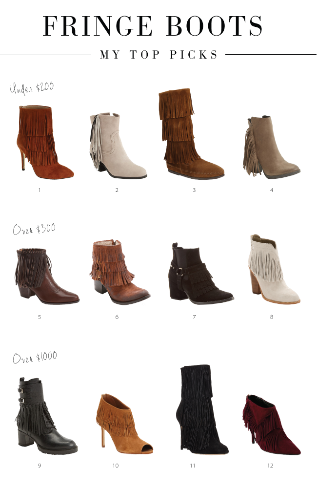 fall fringe boots 2015