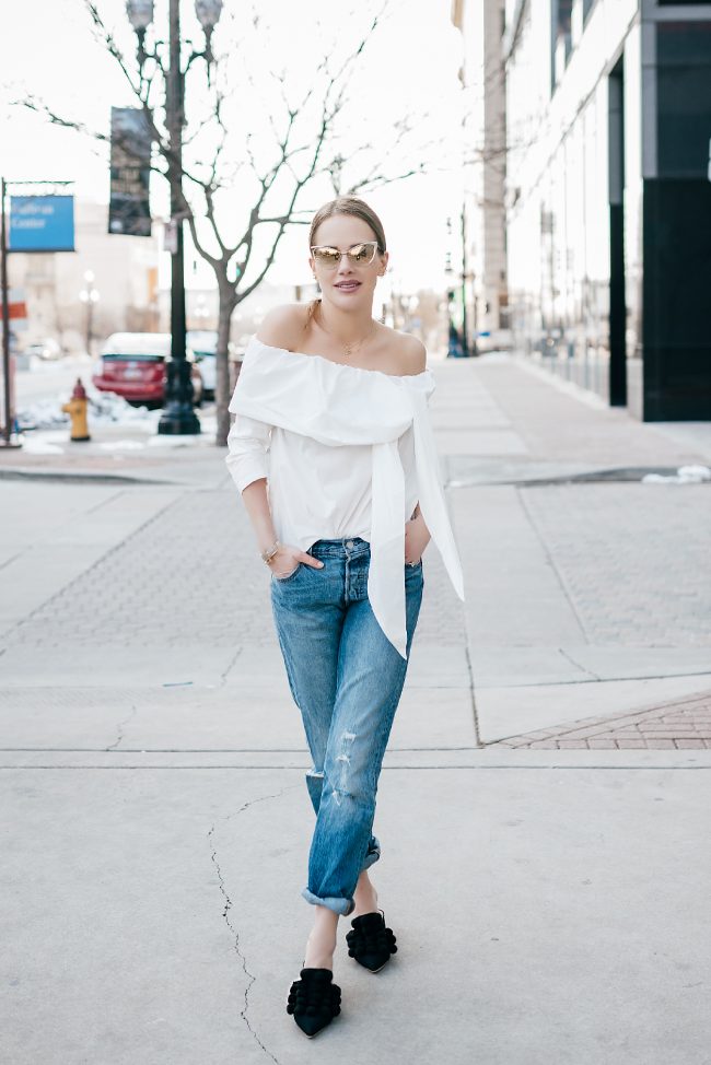 Shein-white-off-the-shoulder-top-levis-501-the-fashion-fuse