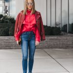 Easy to wear red statement top you need