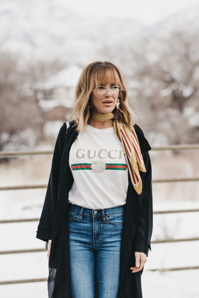 gucci t shirt street style