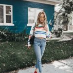 Rainbow Stripe knits under fifty dollars