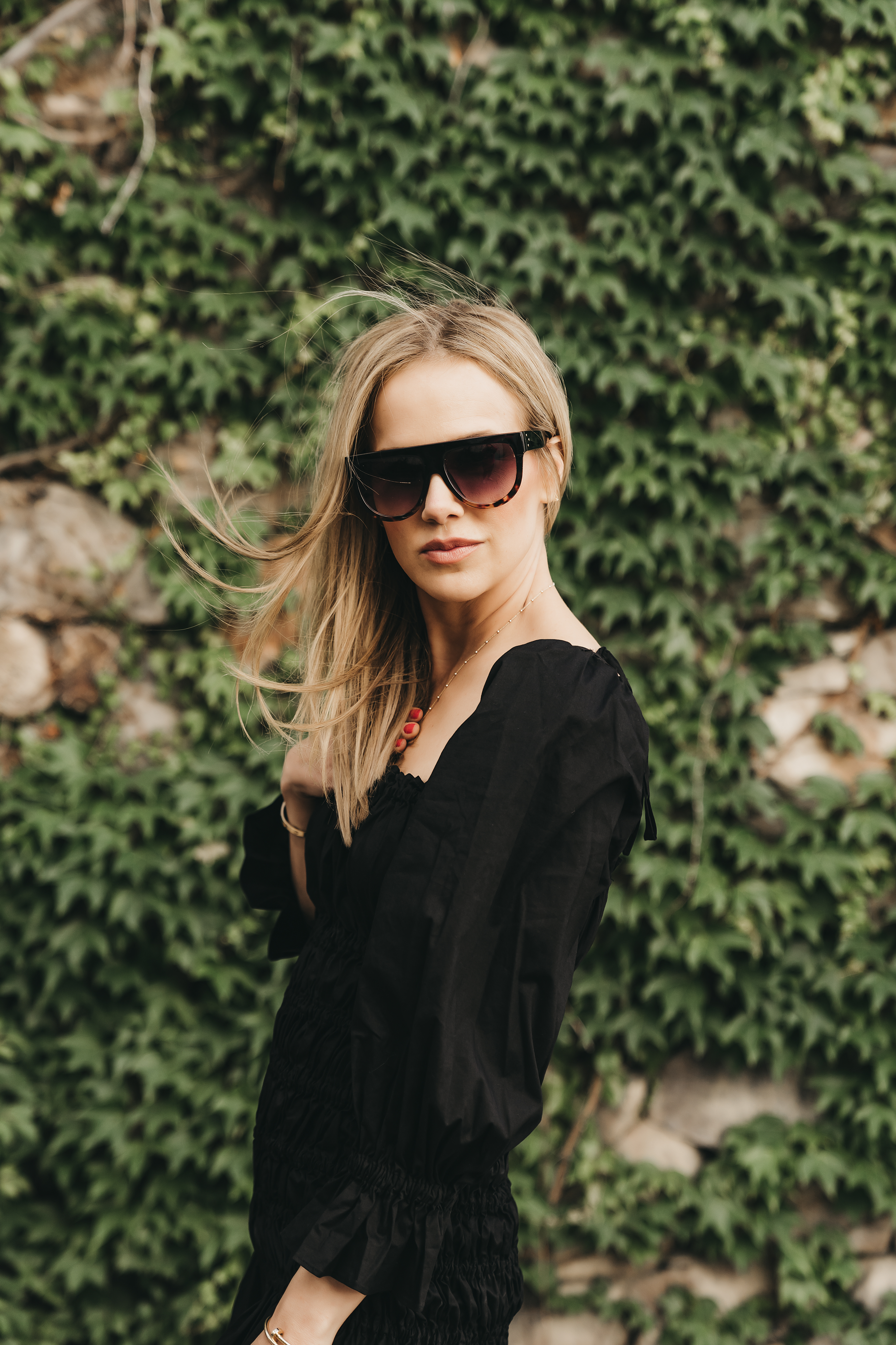 black-dress-affordable-summer-wear
